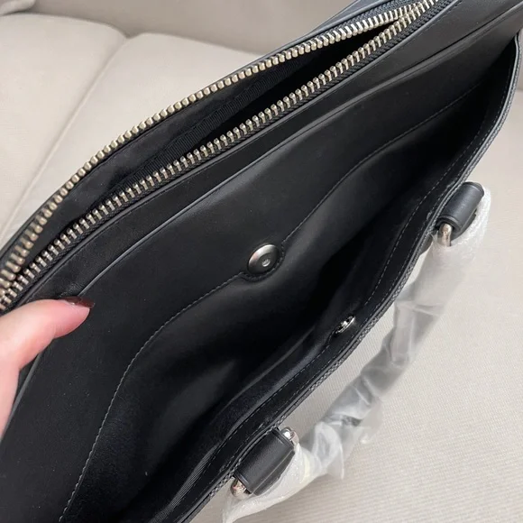 Coach F54803 Men's Signature Slim Brief Bag